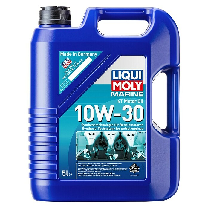 Liqui Moly Marine Motorenöl 4T 10W-30 (Synthesetechnologie, 5 l)