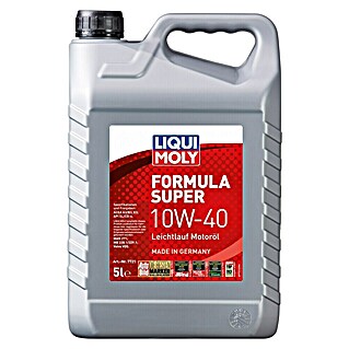 Liqui Moly Leichtlaufmotorenöl Formula Super 10W-40 (10W-40, A3/B3, 5 l)