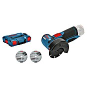Bosch Professional Amoladora angular de batería GWS 12V-76 L-Boxx (12 V, Sin batería, Diámetro disco: 76 mm)