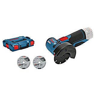Bosch Professional Amoladora angular de batería GWS 12V-76 L-Boxx (Sin batería, Diámetro disco: 76 mm, 19.500 r.p.m.)