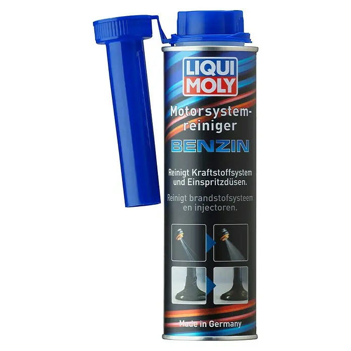 Liqui Moly Benzin-Additiv Motorsystemreiniger Benzin - 300 ml - Abbildung eines Liqui Moly Motorsystemreinigers für Benzin, zur Reinigung von Kraftstoffsystemen und Einspritzdüsen.