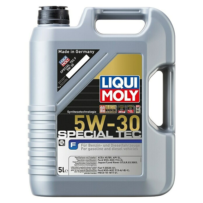 Liqui Moly Motoröl Special Tec F (5W-30, A5/B5, 5 l)