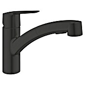 Grohe QuickFix Start Spültischarmatur Start (Schwarz, Schwenkbar, Matt) | BAUHAUS