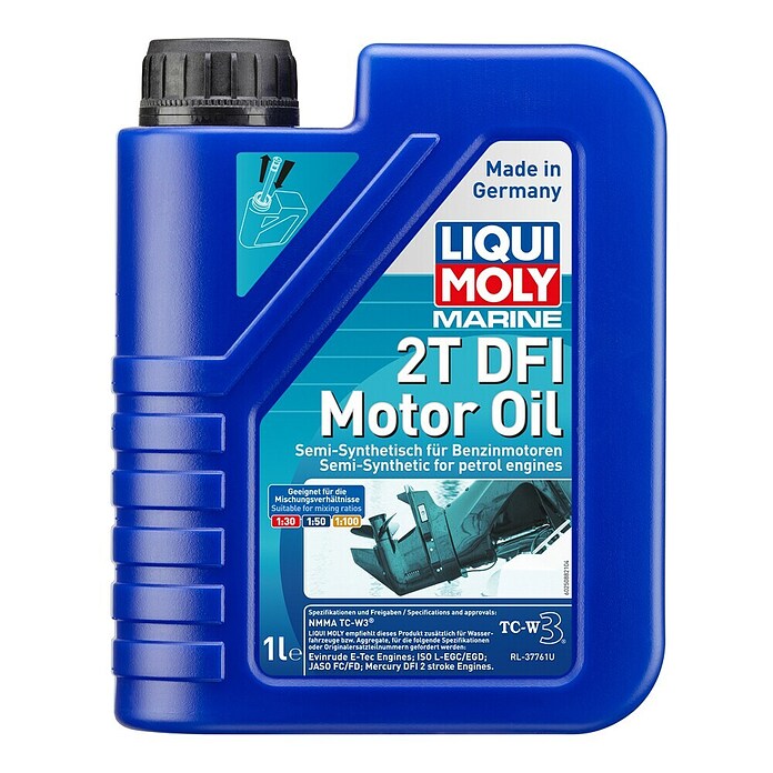 Liqui Moly Marine Motoröl 2T DFI (1 l) | BAUHAUS