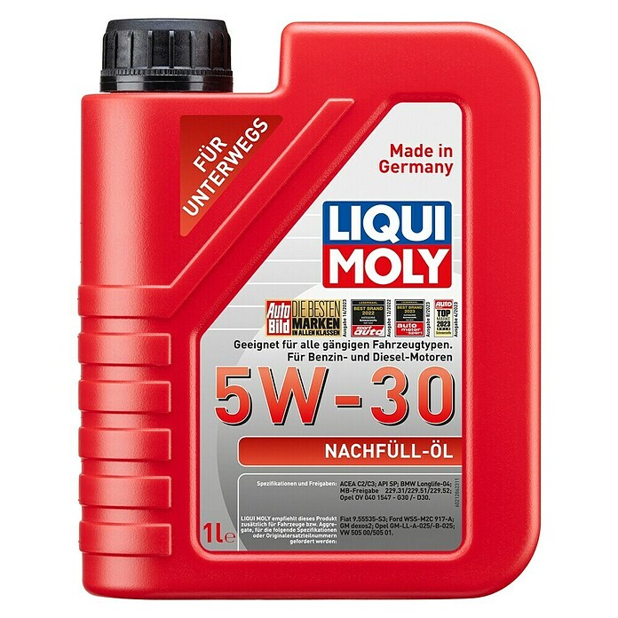 Liqui Moly Motoröl 5W-30 (5W-30, C3, 1 l)