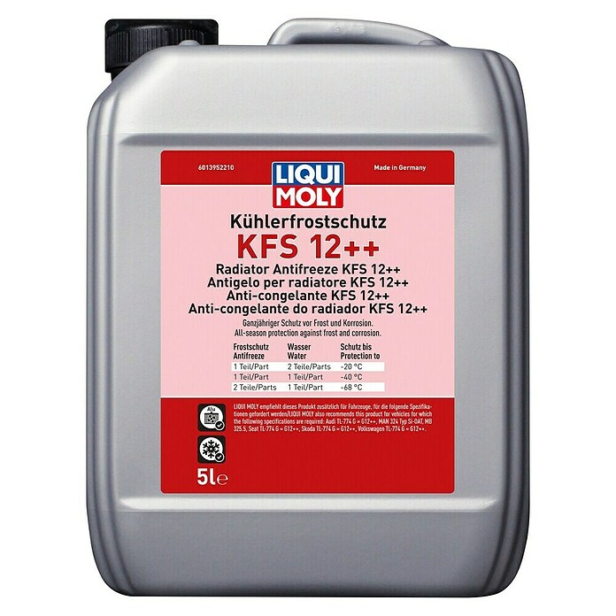 Liqui Moly Kühlerfrostschutz KFS 12++ (5 l, -68 °C) | BAUHAUS