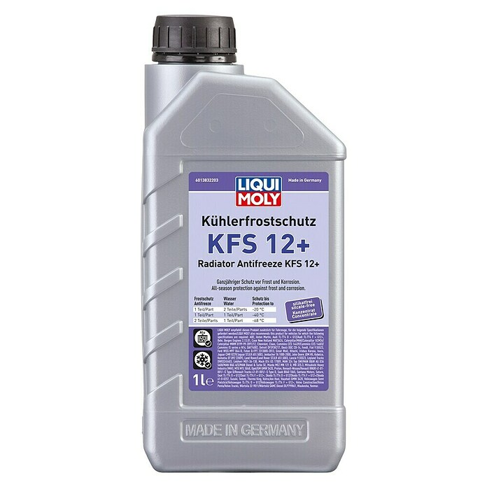 Liqui Moly Kühlerfrostschutz KFS 12+ (1 l, Max. Frostbeständigkeit: -68 °C) | BAUHAUS