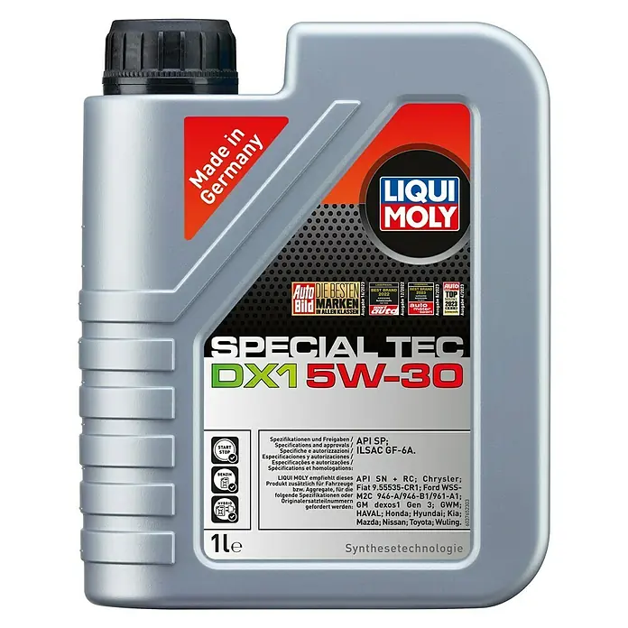 Liqui Moly Motoröl Special Tec DX1 5W-30 - 5W-30, API SN, 1 l - Liqui Moly Special Tec DX1 5W-30 Motoröl.