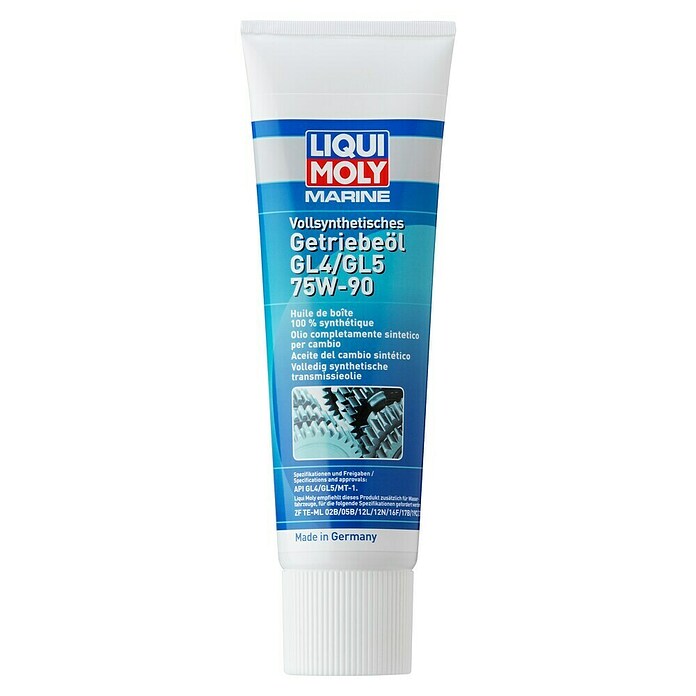 Liqui Moly Marine Getriebeöl GL4/GL5 75W-90 (Vollsynthetisch, 250 ml)