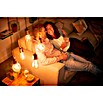 Philips Bombilla LED Vintage Gold (5,5 W, E27, Color de luz: Blanco cálido, Redondeada)