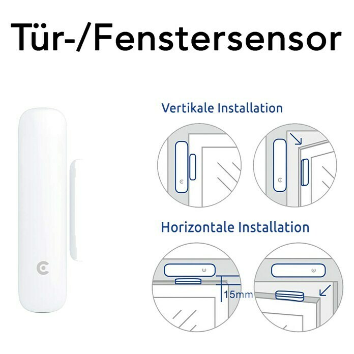 Clarer Alarmanlagen-Set C3Geeignet für: 40 Sensoren, WLAN Detail Shot