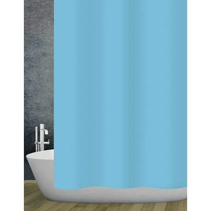 diaqua Textil-Duschvorhang Basic Aqua
