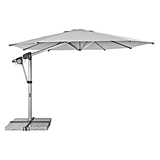 Doppler Protect Schirmbezug Protect (Hellgrau, 400 cm, Passend für: Doppler Pendelschirm Protect)