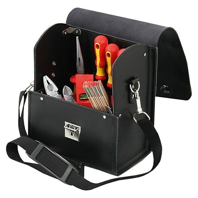 Hepco & Becker Werkzeugtasche Favorit 7118 (Innenmaß: B x T x H: 210 x 140 x 280 mm, Leder)