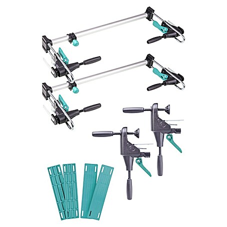 Wolfcraft Türfuttermontage-Set Pro (Passend für: Türen mit 610 - 985 mm Breite)