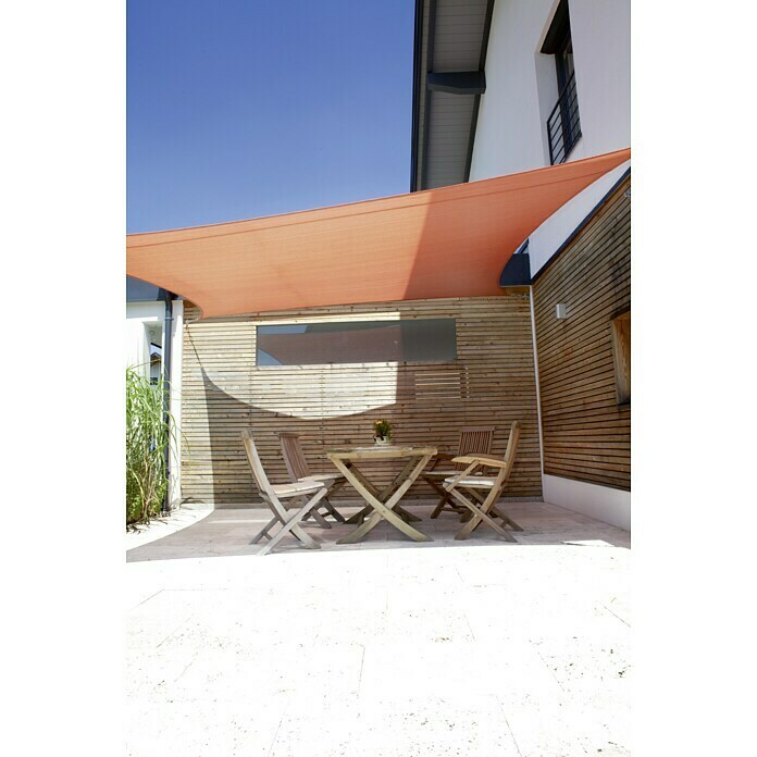 Windhager Voile d'ombrage Adria carré Terracotta