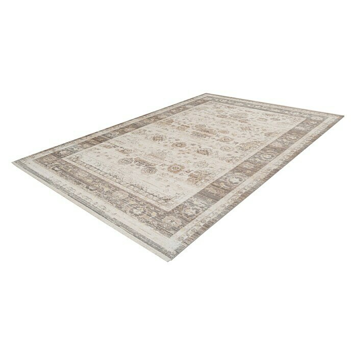 Kayoom Kurzflorteppich Baroque 1000 (Beige, 230 x 160 cm, 100 % Polyester)