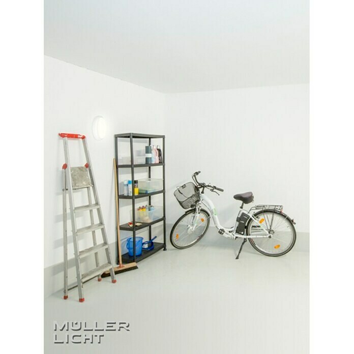 Müller-Licht LED-Wand- & Deckenleuchte Pictor Sensor (8 W, Weiß, Ø x H: 17,5 x 6,4 cm)