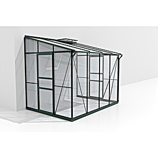 Vitavia Gewächshaus Osiris 5200 (Außenmaß inkl. Dachüberstand (B x T): 262,1 x 201 cm, 3 mm, Smaragd)