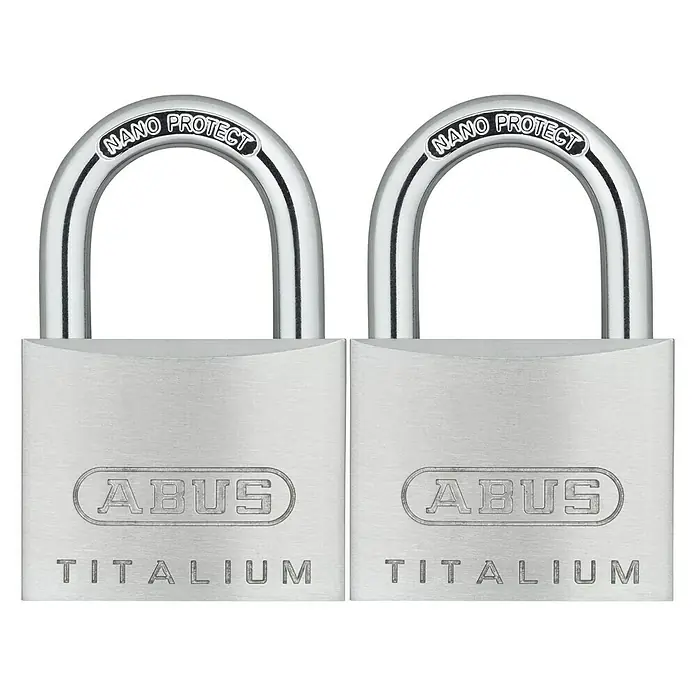 Abus Vorhängeschloss-Set Titalium 64TI