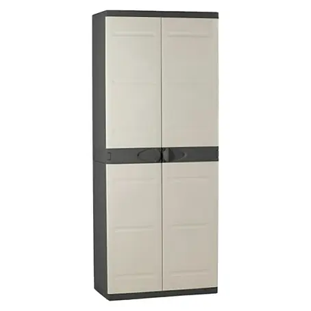 Plastiken Titanium Armario multiusos de plástico  escobero
