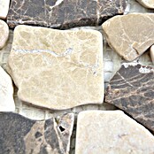 Tegelrand (10 x 30 cm, Beige/Bruin, Mat)