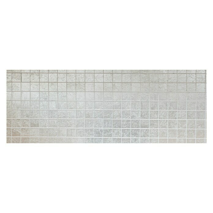 Mozaik pločica (30 x 30 cm, Srebrno, Sjajno)