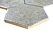 Mozaïektegel Hexagon CIM HX9 CU  (25,6 x 29,5 cm, Grijs, Mat)