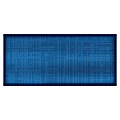 Wandfliese Glow Squares (25 x 55 cm, Blau, Glasiert)