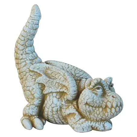 Figura decorativa Dragón cazador