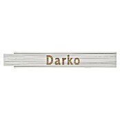 Zložljivi meter  (Dolžina: 2 m, Natis: Darko, Barva: Bela) | 1942 - Maßbänder/Maßstäbe | BADM - Meßwerkzeuge | BAD - Handwerkzeuge | BA - Handwerkzeuge | B - Werkz/Masch/Maschzubeh/Auto | BAUHAUS