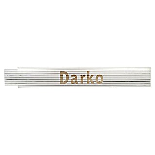 Zidarski metar (Duljina: 2 m, Boja: Bijele boje)