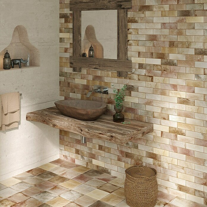 El Barco Wandtegel DADES Cotto (6,5 x 20 cm, Beige) | BAUHAUS