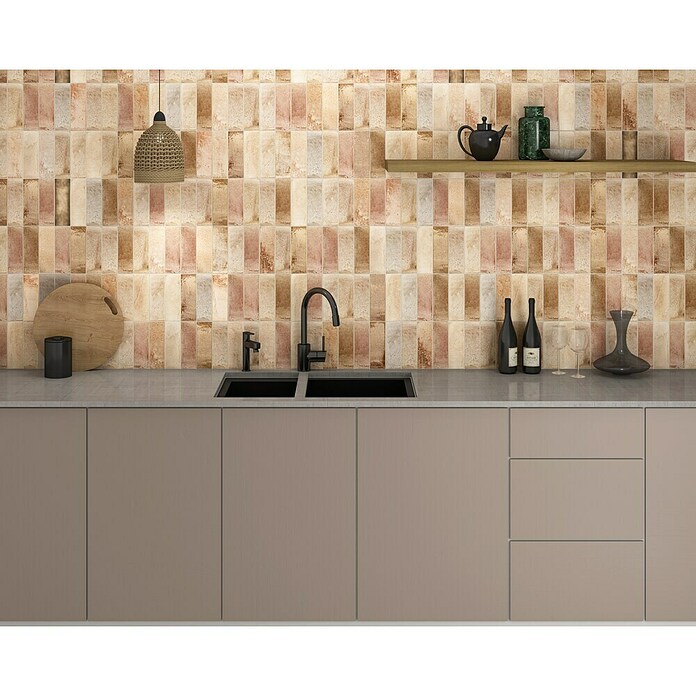 El Barco Wandtegel DADES Cotto (6,5 x 20 cm, Beige) | BAUHAUS