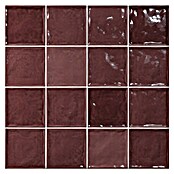 El Barco Wandtegel CHIC Burdeos (15 x 15 cm, Rood, Glanzend) | BAUHAUS
