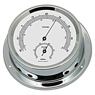 Talamex Schiffs-Thermo-Hygrometer (Durchmesser: 110 cm, Verchromt, Messing)