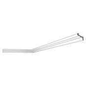 Nmc Decoflair Moldura de poliestireno decorativa D3 (2 m x 33 mm x 33 mm, Paneles de espuma rígida XPS) | BAUHAUS