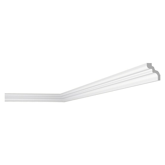Nmc Decoflair Moldura de poliestireno decorativa D13 (4 m x 49 mm x 42 mm, Paneles de espuma rígida XPS) | BAUHAUS