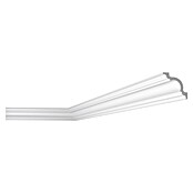 Nmc Decoflair Moldura de poliestireno decorativa D10 (2 m x 80 mm x 80 mm, Paneles de espuma rígida XPS) | BAUHAUS