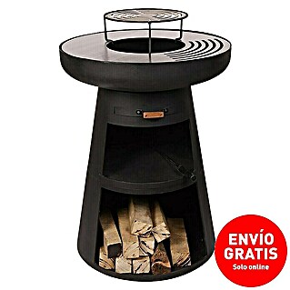 Purline Barbacoa de carbón EFP55RB (Diámetro de la superficie de la parrilla: 60 cm, Negro)
