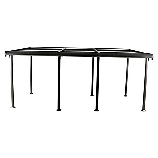 Sunfun Aanbouwpaviljoen Sera XL Cabrio (b x d: 550 x 300 cm, Framekleur: Antraciet, Aluminium)