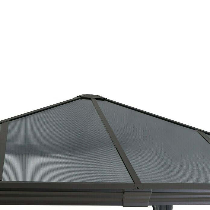 Sunfun Paviljon šotoraste oblike Reo  (Š x G: 300 x 300 cm, Barva strehe: Antracitne barve) | 8298 - Gartenzelte/Pavillons | ICFA - Sonnenschutz | ICF - Sonnenschutz | IC - Freizeit im Garten | I - Stadtgarten | BAUHAUS