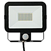Alverlamp Proyector LED con sensor LQSEN (30 W, Negro, Color de luz: Blanco neutro, IP65)