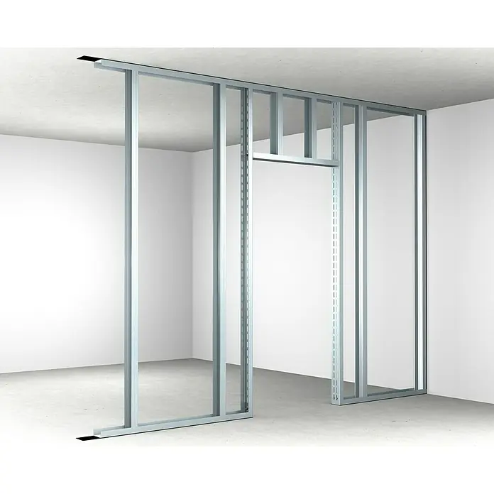 Probau CW-Standprofil3.000 x 50 x 50 mm - Metallständerwerk für Innenwände. Das Ständerwerk ist aus Metall gefertigt und dient als Basis für den Aufbau von Trockenbauwänden.
