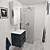 Camargue Espacio Badmöbel-Set E64 (60 cm, Gama anthrazit matt)