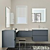 Camargue Espacio Badmöbel-Set X24 (160 x 200 cm, Gama anthrazit matt)