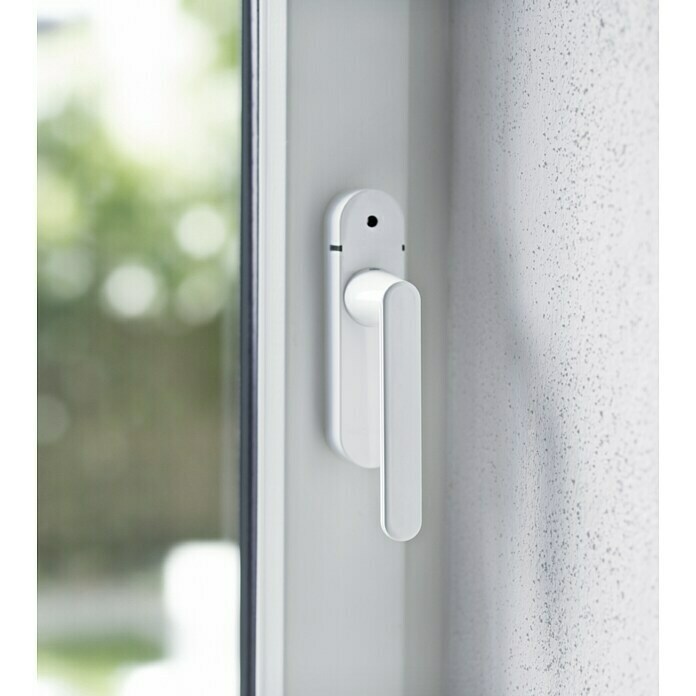 Schellenberg Smart Home Funk-Alarmgriff (DIN Anschlag: Links/Rechts, Weiß)