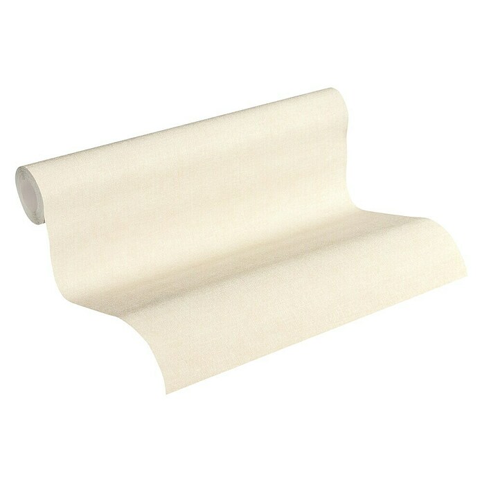 AS Creation Paradise Garden Vliestapete (Beige, Uni, 10,05 x 0,53 m)