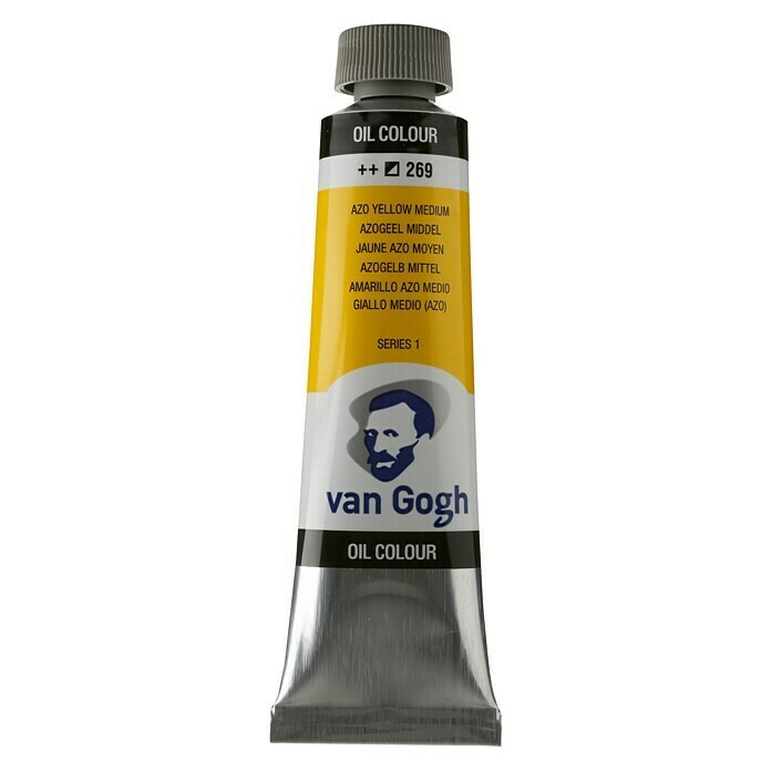 Talens Van Gogh Pintura al óleo (Amarillo azo medio, 40 ml, Tubo)