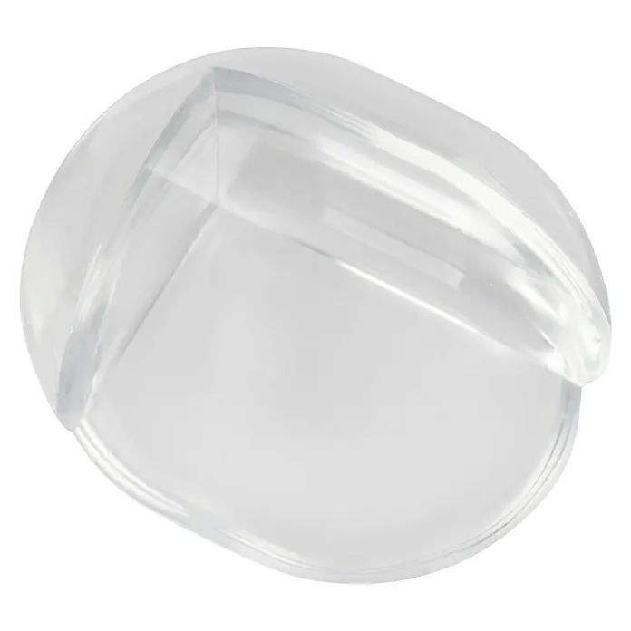 Eckenschutz - L x B x H: 36 x 36 x 2 mm, Transparent, 4 Stk. - Klarsichtiger Eckenschutz für Möbel.